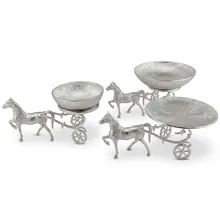 سرویس پذیرایی آلومینیومی طرح اسب میوه خوری طرح اسب